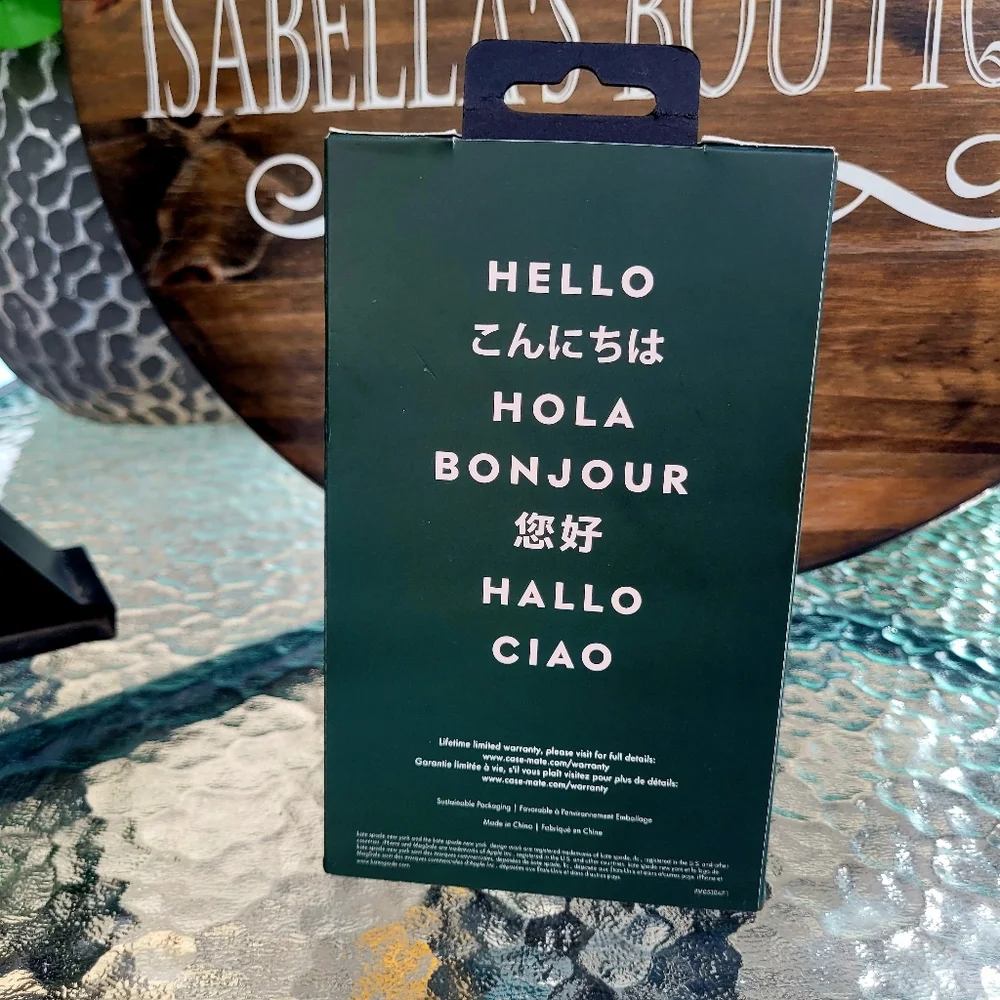 Kate Spade White and Pink Floral Phone Case - Picture 6 of 7